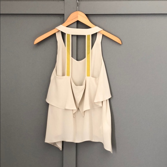 BCBGeneration Ruffled Tank - Picture 2 of 5